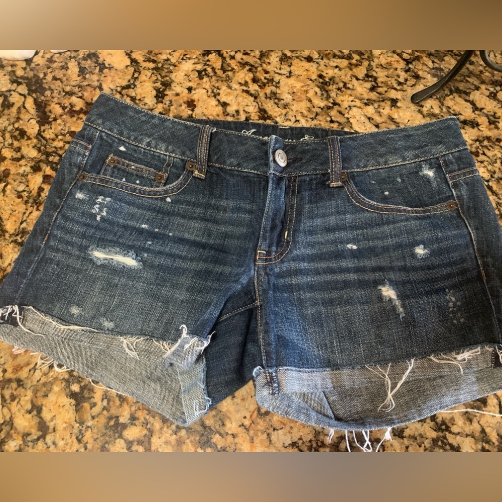 American Eagle Outfitters Cutoff Distressed Jean Shorts